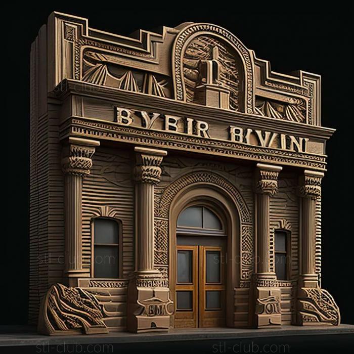 3D model Brownsville Texas (STL)